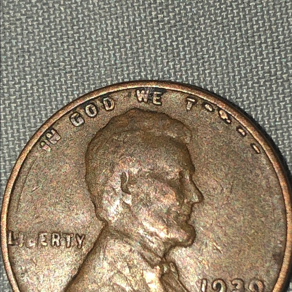 1939 ERROR Lincoln Wheat Penny/ Missing letters - Picture 8 of 8
